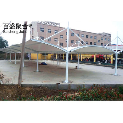 Customizable Steel Tube Garage Prefab Metal Carport Building according to Customer Require (Стальная труба для гаража с предварительным изготовлением)