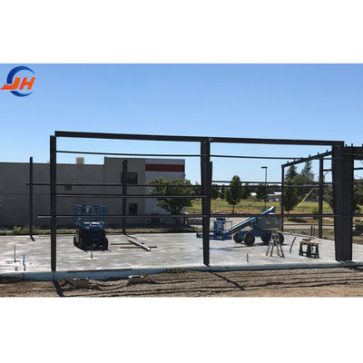 Workshop Metal Warehouse Prefab Storage Building Plans with Single Steel Sheet Roofing (Стальные мастерские, хранилища и комплексы)