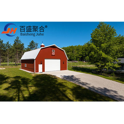 Decoiling Processing Service Portable Steel Structure Car Garage для легкого обслуживания