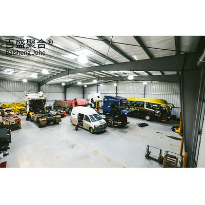 Steel Structure Storage Metal frame Garage Building With Insulation Sandwich Panel (Стальная структура хранилища) Металлический каркас гаражный здание с изоляционной сэндвичей
