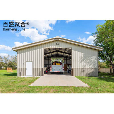 Steel Structure Storage Metal frame Garage Building With Insulation Sandwich Panel (Стальная структура хранилища) Металлический каркас гаражный здание с изоляционной сэндвичей
