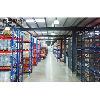 Steel Metal Frame Structure Prefabricated Commercial Warehouse for Q235 Q355B Grade (Стальная металлическая структура с предварительно изготовленным коммерческим складом для Q235 и Q355B)