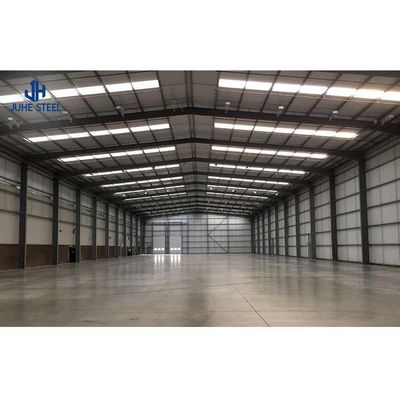 Q235B/Q345B Низкоуглеродистая сталь Преfabricated Steel Structure Warehouse
