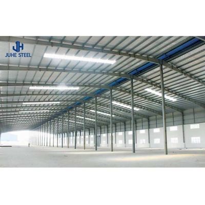 Q235B/Q345B Низкоуглеродистая сталь Преfabricated Steel Structure Warehouse