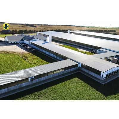 Q235B/Q345B Низкоуглеродистая сталь Преfabricated Steel Structure Warehouse